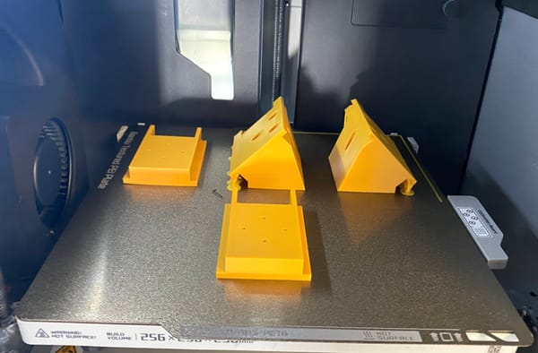 3D Printed Pegboard Mounts for Stanley Fatmax V20 Power Tools